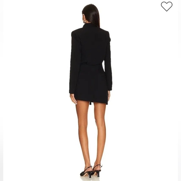 New! Revolve x NBD Jaya Black Mini Blazer Dress 🖤 Medium SOLD OUT! NWT! - Picture 5 of 8
